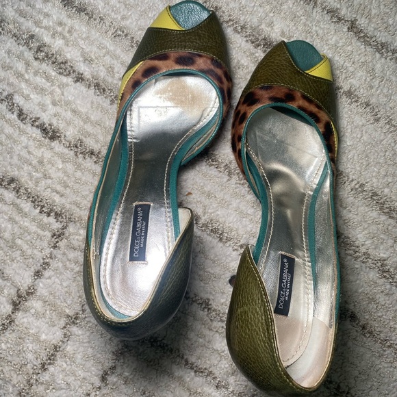 Dolce & Gabbana Multi-Color Heels EU size 39 - Picture 9 of 13